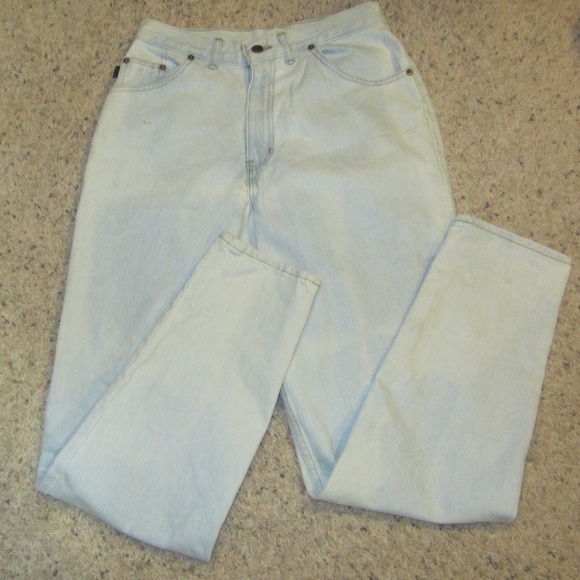 Vintage acid wash chic jeans size 10 Avg womens